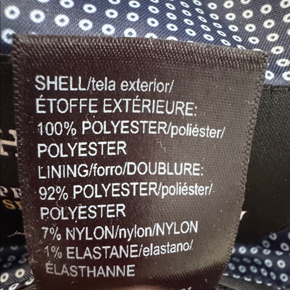 NEW Haggar H26 Classic Black Color Men's Blazer - 40R - Picture 8 of 11